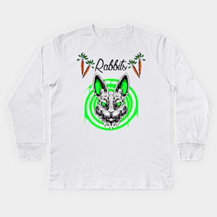 Rabbits Kids Long Sleeve T-Shirt